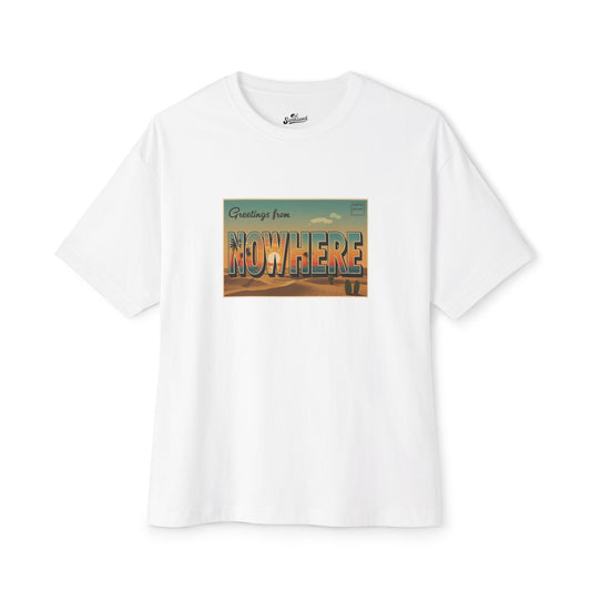 Greetings From Nowhere | Boxy Tee - Be Sunkissed